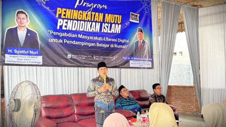Pemaparan materi dari Syaiful Nuri