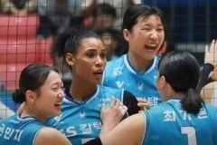 Gyselle Silva dan GS Caltex juara KOVO Cup 2026 usai menggagalkan upaya comeback Hi Pass di final (18/10)./Instagram @gscaltexkixx
