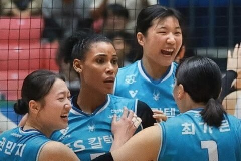 Gyselle Silva dan GS Caltex juara KOVO Cup 2026 usai menggagalkan upaya comeback Hi Pass di final (18/10)./Instagram @gscaltexkixx