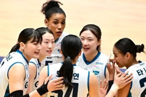 Gyselle Silva dan GS Caltex lolos ke final KOVO Cup 2026 usai menggagalkan remontada Pink Spiders di semifinal Yeosu (17/10)./Instagram @kovopr_official