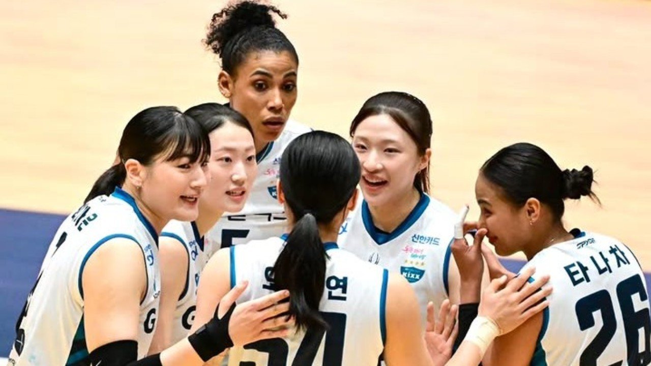 Gyselle Silva dan GS Caltex lolos ke final KOVO Cup 2026 usai menggagalkan remontada Pink Spiders di semifinal Yeosu (17/10)./Instagram @kovopr_official
