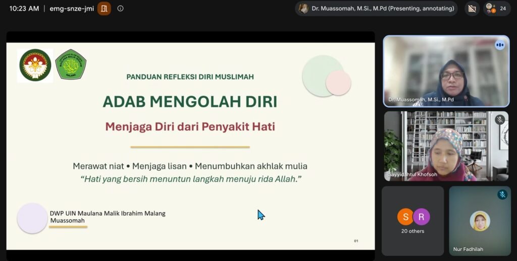 Pemaparan materi
