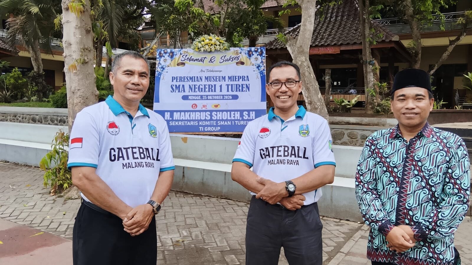 Wakil KS Humas Damiran, KS Agus Harianto, Wakil KS Kesiswaan Ilham Santoso