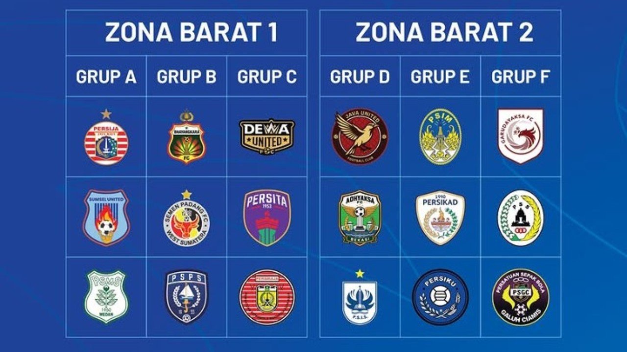 Hasil drawing League Cup 2026/27 fase grup zona barat./Instagram @ileague.id
