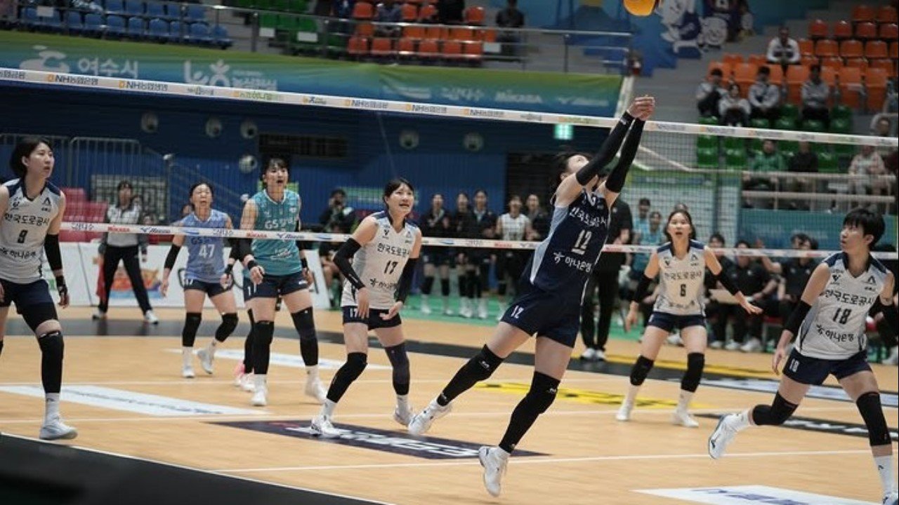 Usai bertemu di Grup B, GS Caltex vs Hi Pass kembali tersaji di final KOVO Cup 2026 Yeosu (18/10)./Instagram @hipassvolleyclub