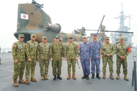 Dokumentasi PenyerahanTiga Helikopter dari Jepang untuk Bantu Indonesia Tangani Karhutla di Kalimantan