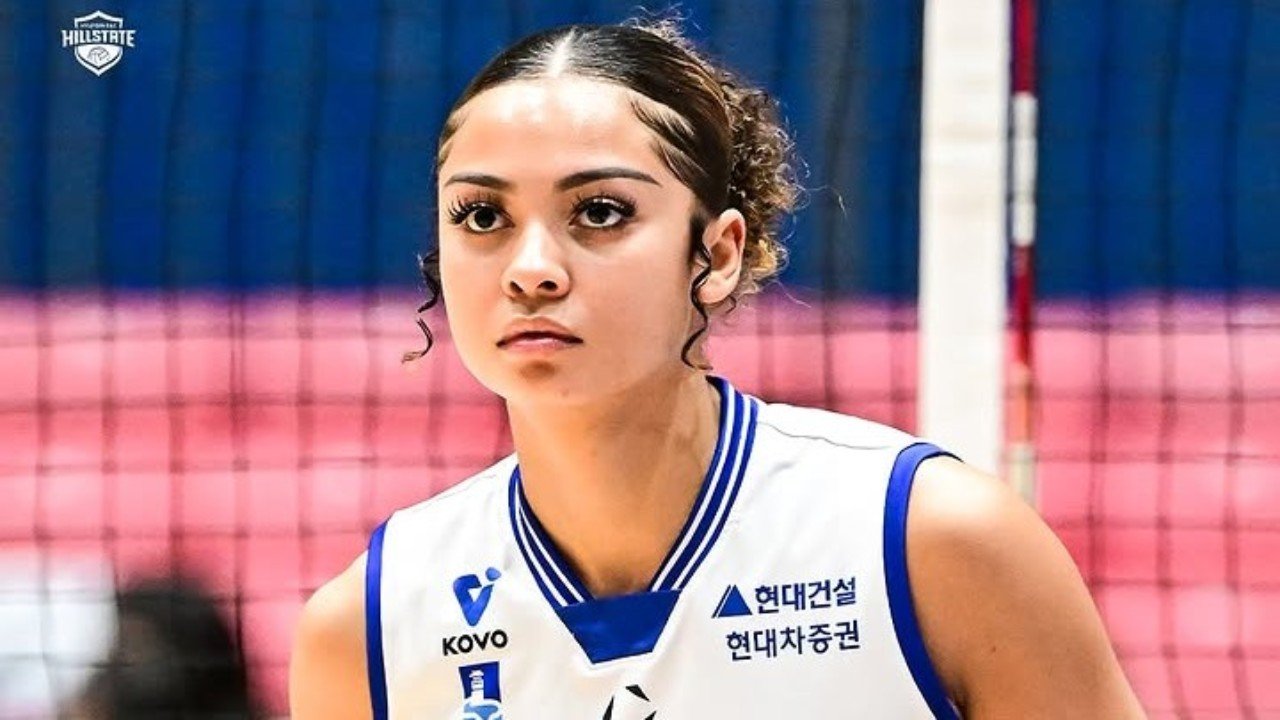 Tandem Megawati Hangestri, Jordan Wilson di Hyundai Hillstate saat KOVO Cup 2026 di Yeosu (14/10)./Instagram @hdecvolleyballteam