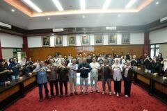 Suasana kajian Islam multidisipliner bertema jurnalisme profetik yang digelar oleh Pusat Studi Islam Berkemajuan (PSIB) Universitas Muhammadiyah Malang (UMM) di Ruang Sidang Senat UMM.
