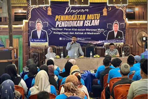 Sesi pemaparan materi oleh narasumber