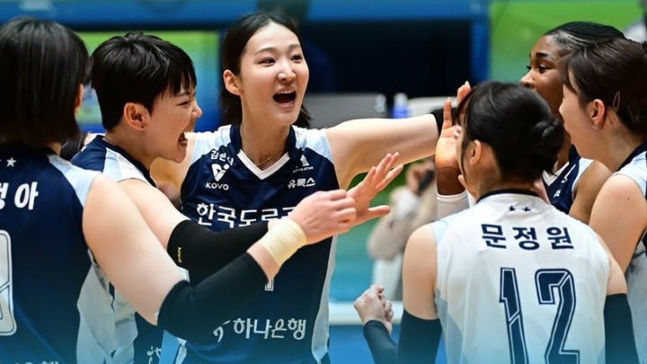 Kim Se-been dan Hi Pass mengalahkan Megawati Hangestri dkk di KOVO Cup 2026 (14/10)./Instagram @kovopr_official
