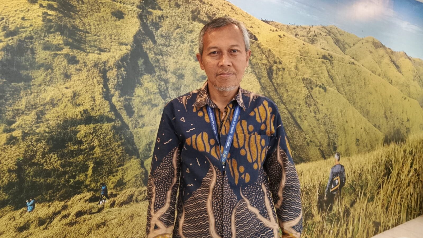 Kepala KPPN Malang, Muhammad Rusna, saat menyampaikan rilis kinerja APBN triwulan III 2026 di Gedung RCE Center.