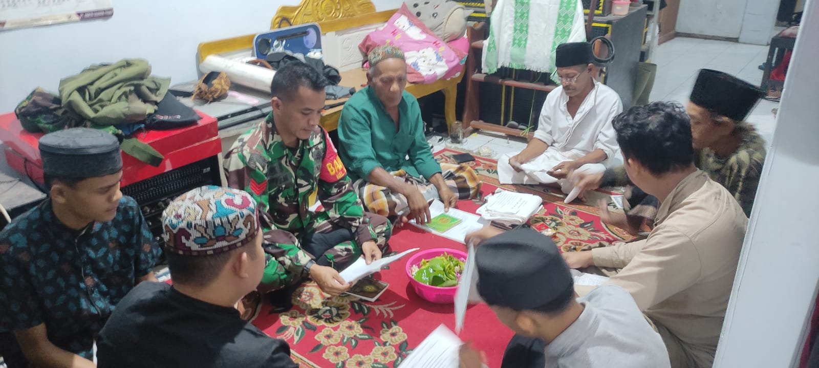 Kopka Aris Gencarkan Anjangsana, Babinsa Bumiayu Perkuat Komunikasi Demi Stabilitas Wilayah