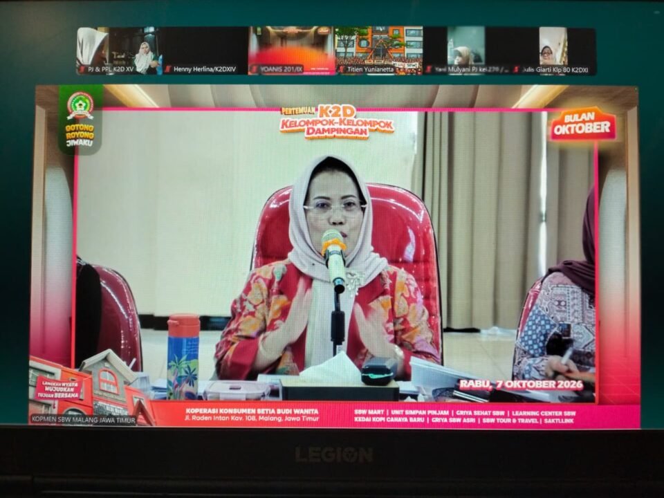 Ketua SBW Sri Untari Bisowarno