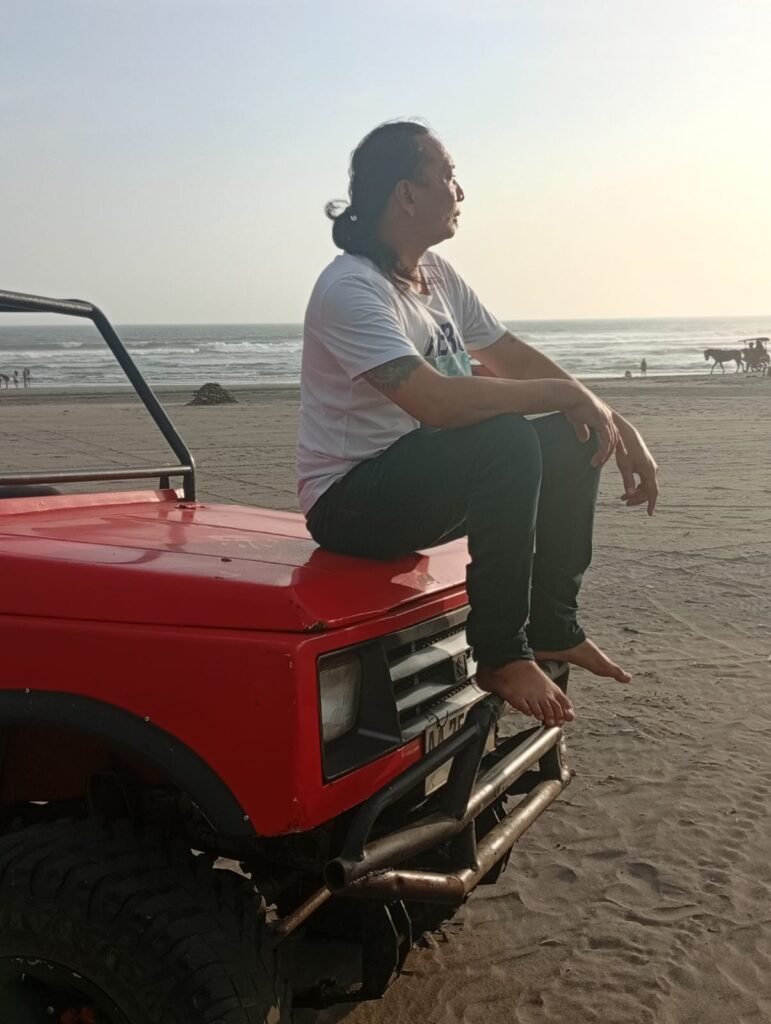 Imam Syafi'i saat berburu senja di Pantai Parangkusumo