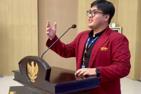 Mahasiswa Ilmu Pemerintahan (Prodi IP) Universitas Muhammadiyah Malang (UMM), Ariel Adythitama Setiawan .