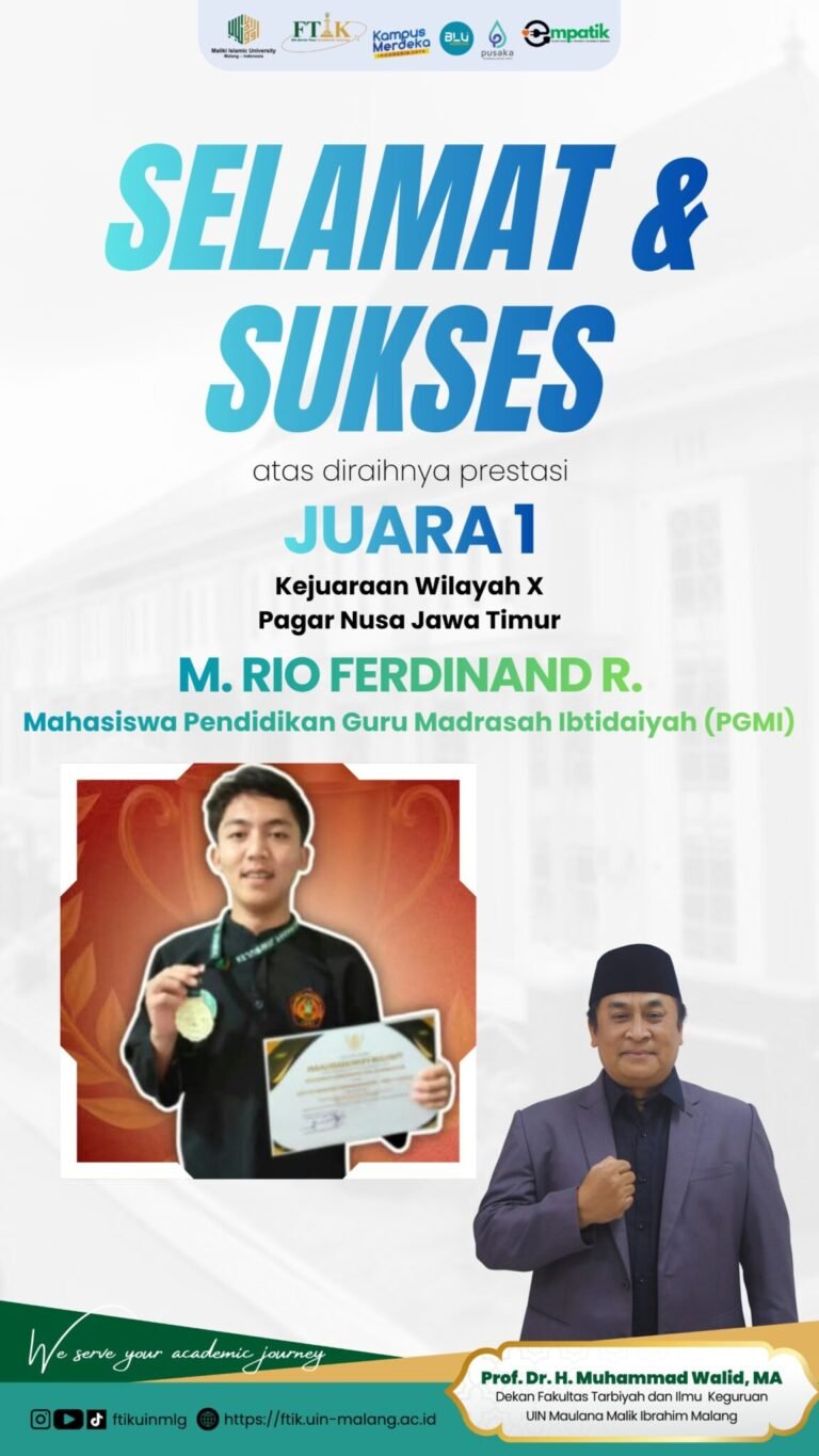 Pamflet ucapan selamat dan sukses