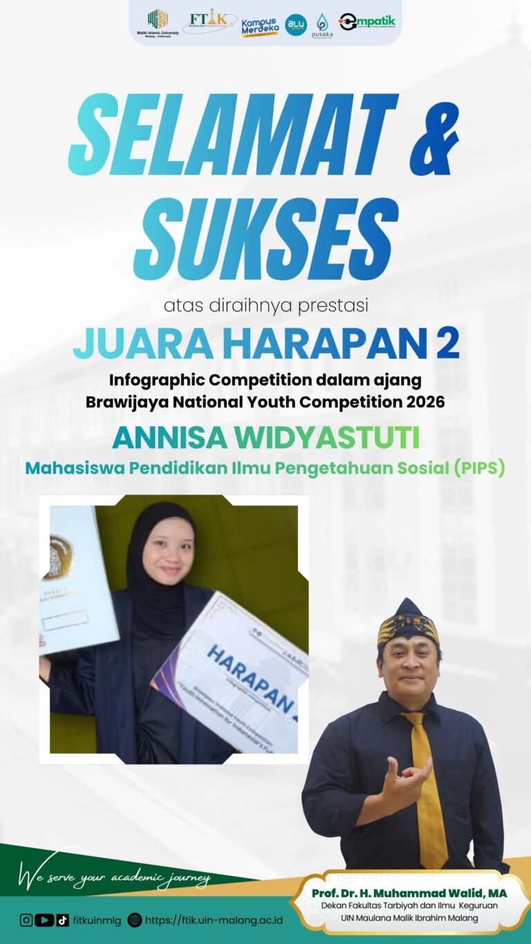 Pamflet ucapan selamat dan sukses