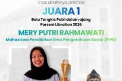 Pamflet ucapan selamat dan sukses
