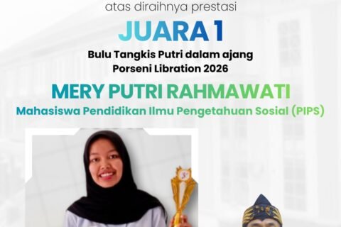 Pamflet ucapan selamat dan sukses