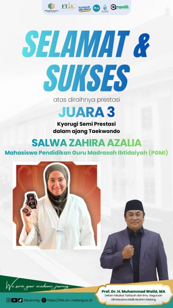 Pamflet ucapan selamat dan sukses