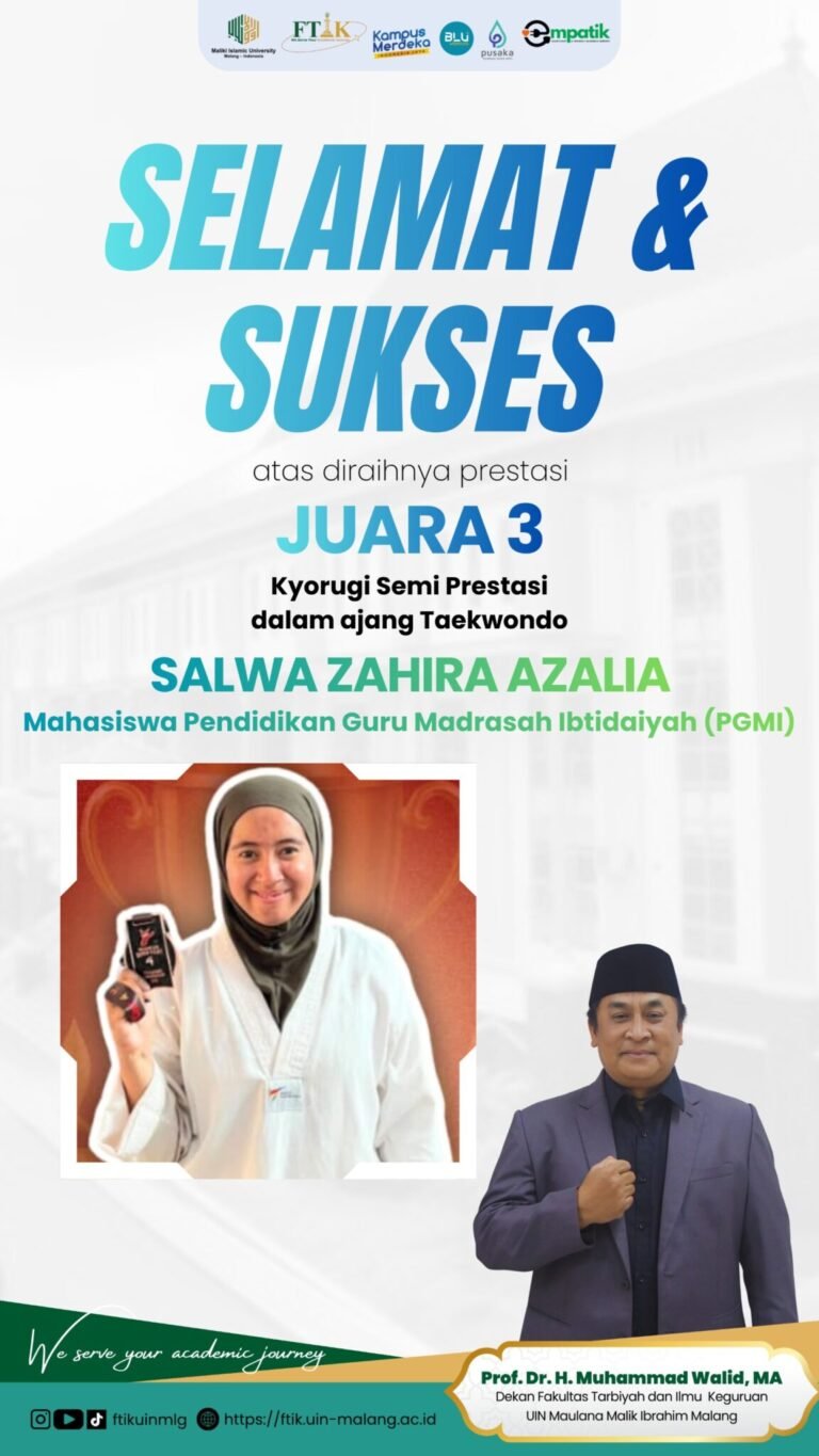 Pamflet ucapan selamat dan sukses