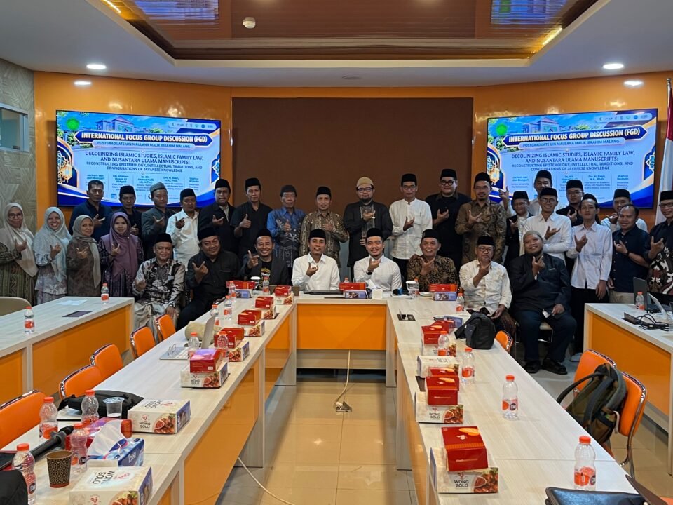 Acara International Focus Group Discussion (FGD) di UIN Malang