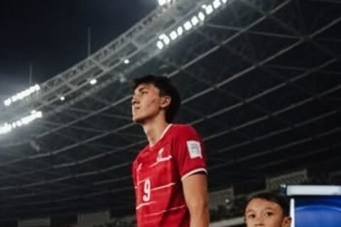 Pada babak pertama, Mitchell Baker mencetak 4 gol ke gawang Bangladesh dan membawa Timnas Indonesia ke puncak klasemen Grup A FIFA ASEAN Cup 2026./Instagram @_mitchell.baker