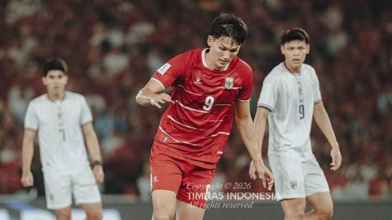Hasil Timnas Indonesia vs Thailand pada babak pertama (5/10), Mitchell Baker dan kolega masih belum cetak gol./Instagram @timnasindonesia