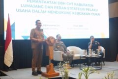 Foto : Yuda A, memberikan pemaparan tentang cukai.