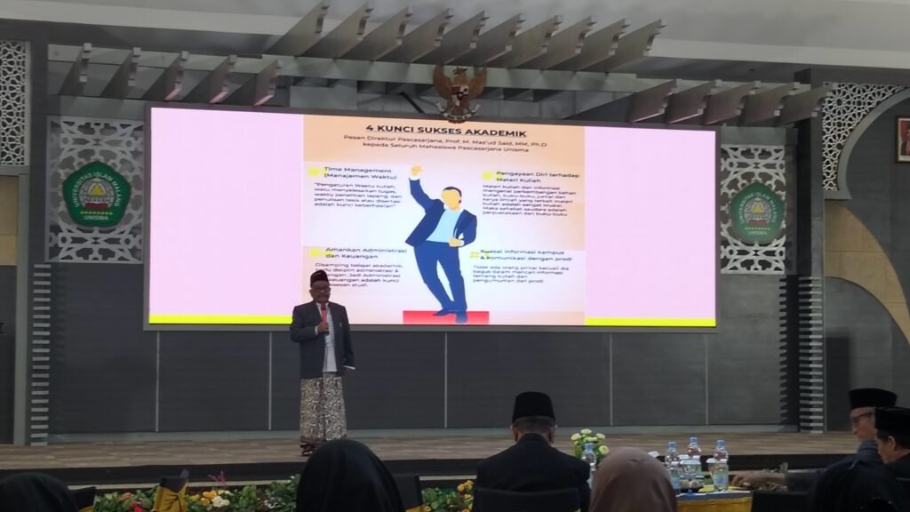 Prof Masud memaparkan 4 kunci utama