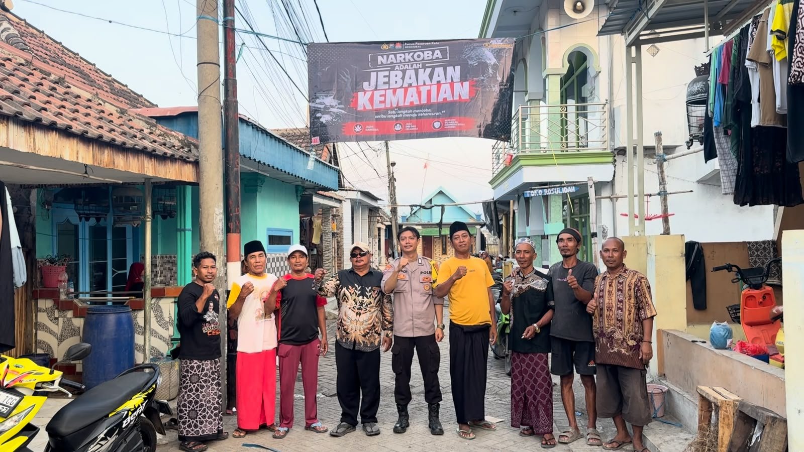 Polres Pasuruan Kota Gandeng Pemdes dan Warga Perkuat Pencegahan Narkoba