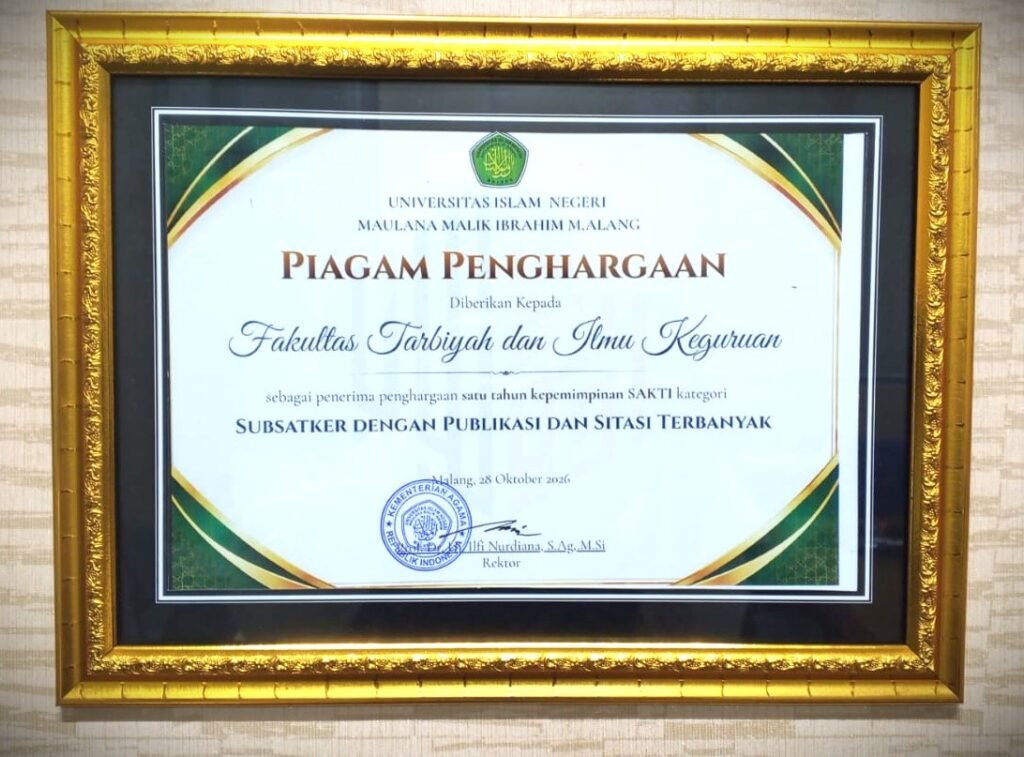 Piagam penghargaan