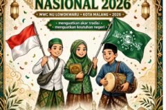Poster Semarak Hari Santri Nasional yang Diadakan Oleh MWC NU Lowokwaru