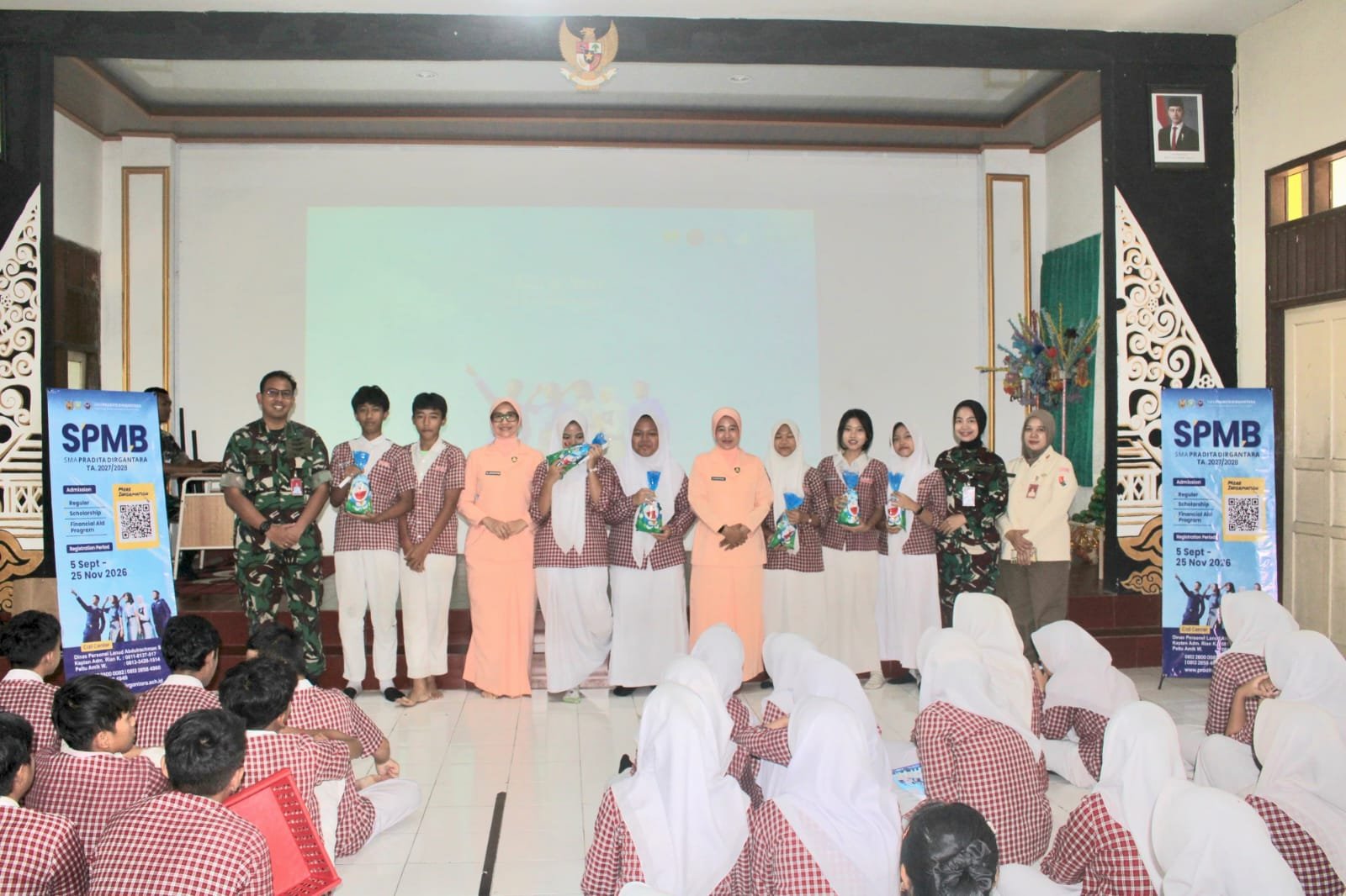 Sosialisasi SPMB SMA Pradita Dirgantara Jangkau Ratusan Siswa di Malang