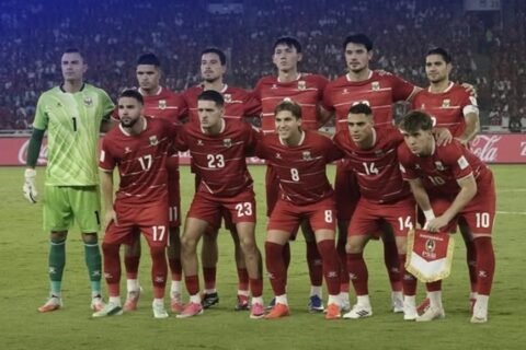 Susunan pemain Timnas Indonesia saat juara FIFA ASEAN Cup 2026 (5/10) di Stadion Gelora Bung Karno, Jakarta./Instagram @aseancupjakarta2026