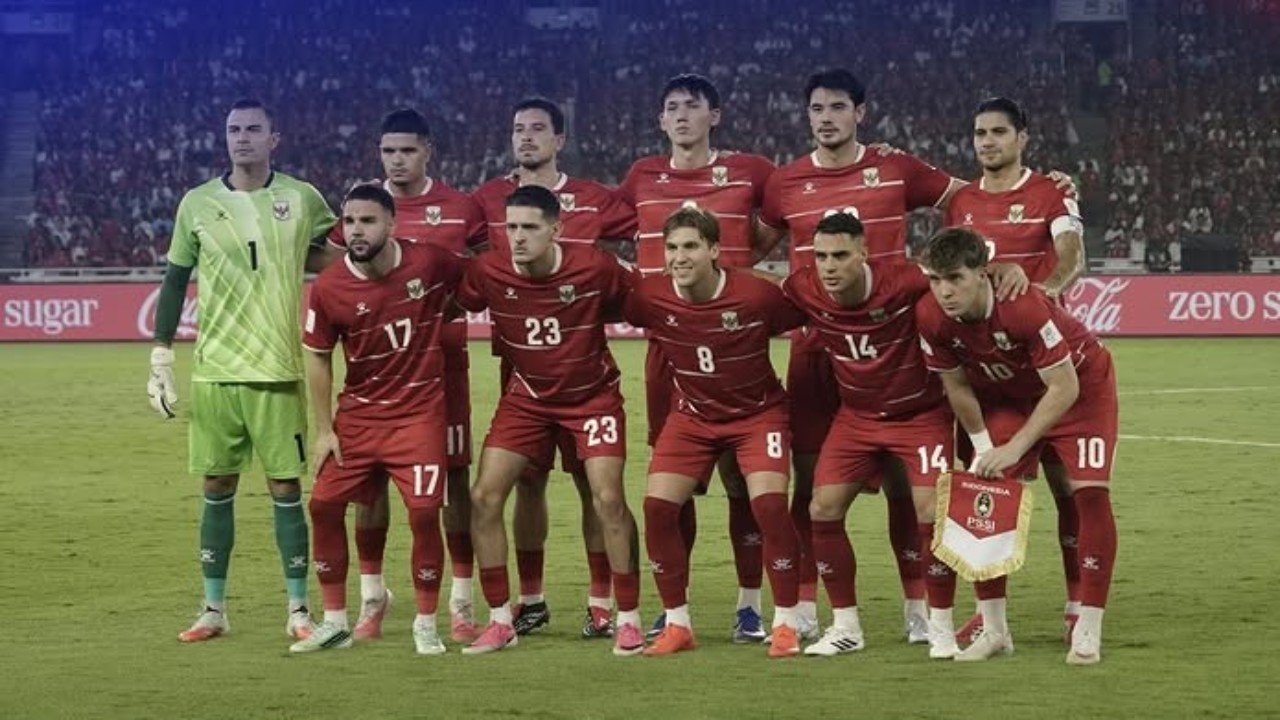 Susunan pemain Timnas Indonesia saat juara FIFA ASEAN Cup 2026 (5/10) di Stadion Gelora Bung Karno, Jakarta./Instagram @aseancupjakarta2026