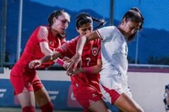 Claudia Scheunemann dan Timnas Putri Indonesia seri tanpa gol dengan Yordania pada FIFA Matchday Oktober 2026 (13/10)./Instagram @timnasindonesia