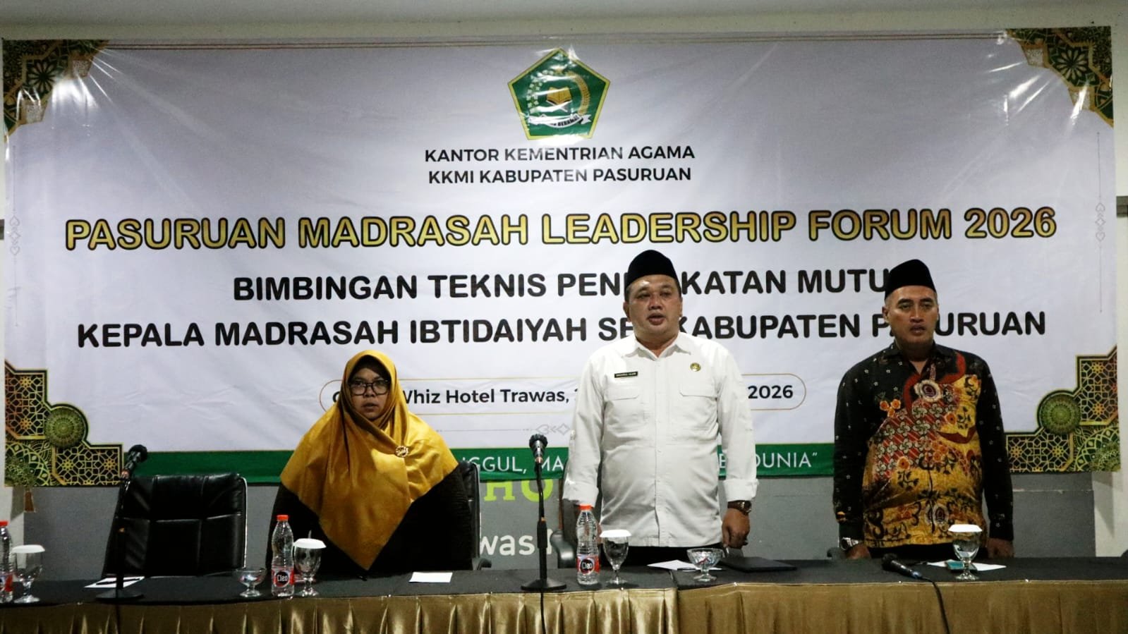 Widya Iswara Dr. Zubaidah, Kasubag TU Bahrul Ulum, KKMI Haryono