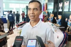Wakil Rektor III UM Prof. Dr. Markus Diantoro, M.Si., saat memberikan keterangan kepada awak media.
