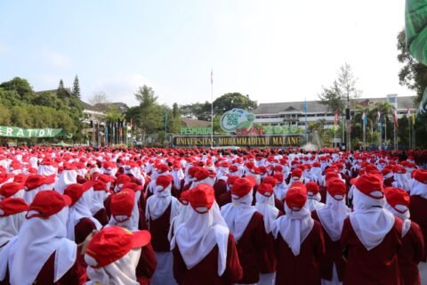 Suasana meriah penyambutan mahasiswa baru UMM dalam balutan semangat akademik yang inklusif